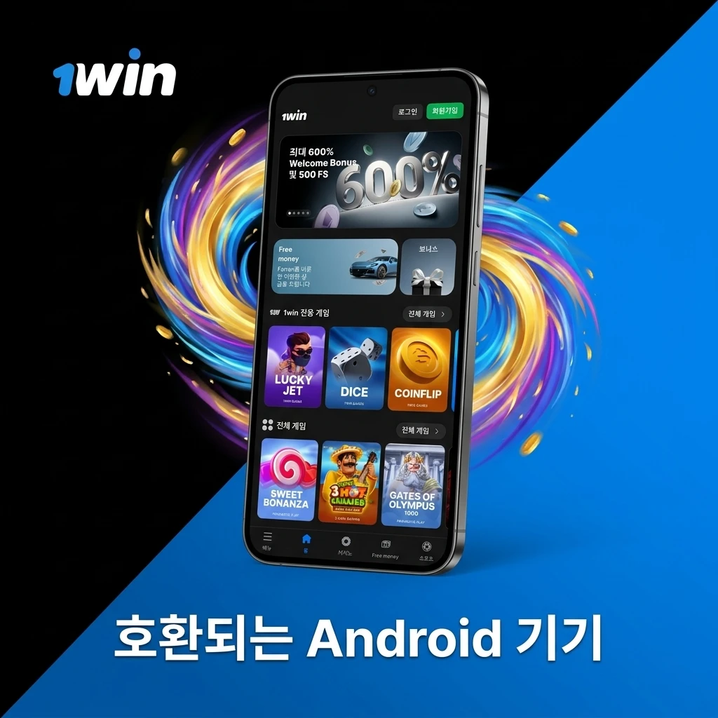 1win 모바일 앱 호환 Android 기기 목록: 갤럭시 S24·S23·S22·A54·Z Flip5, 픽셀 8, Redmi Note 12, LG Velvet